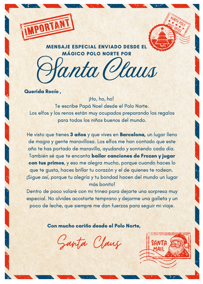 Carta desde el Polo Norte - SANTA CLAUS