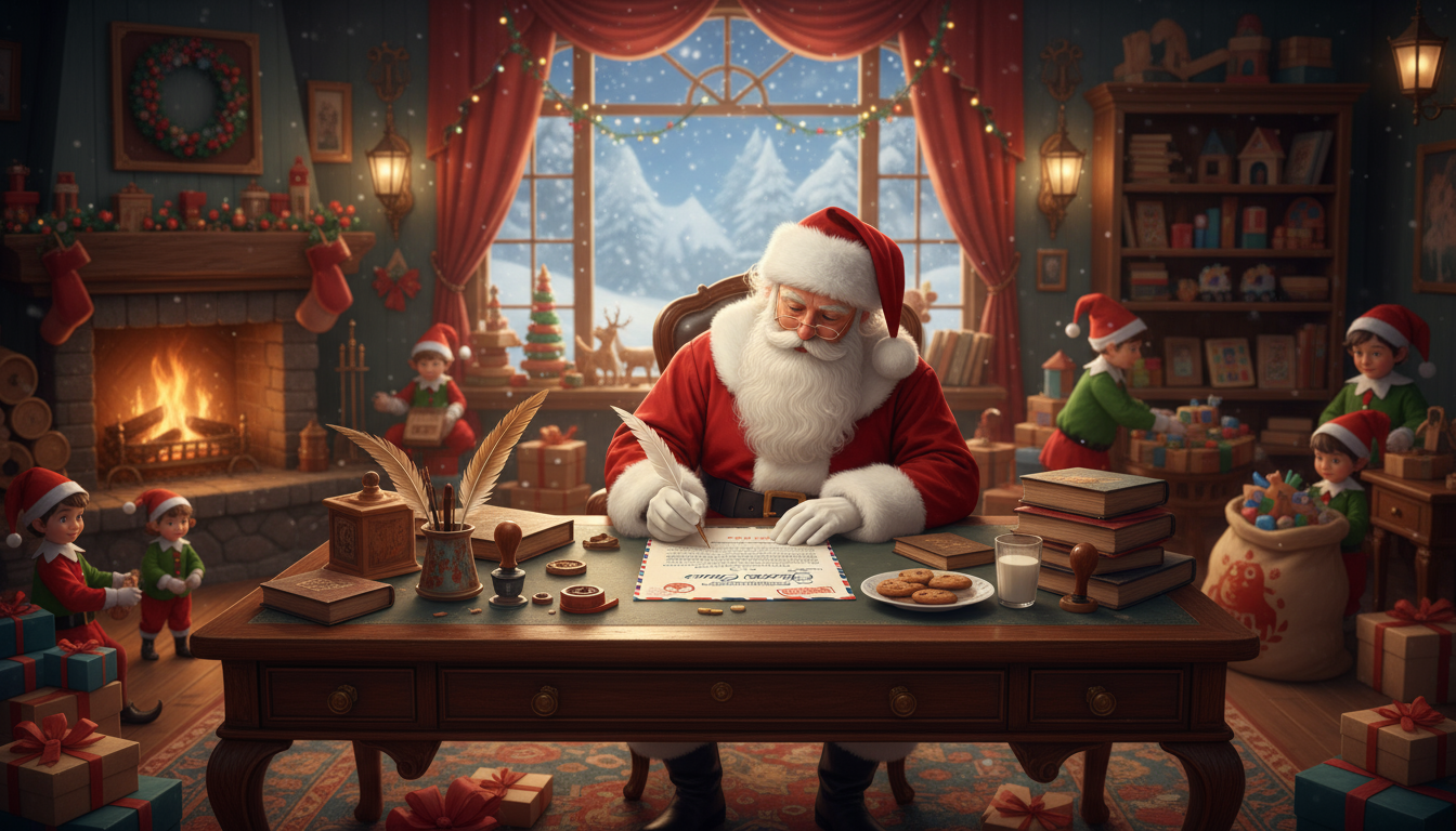 Carta desde el Polo Norte - SANTA CLAUS