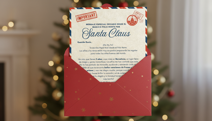 Carta desde el Polo Norte - SANTA CLAUS